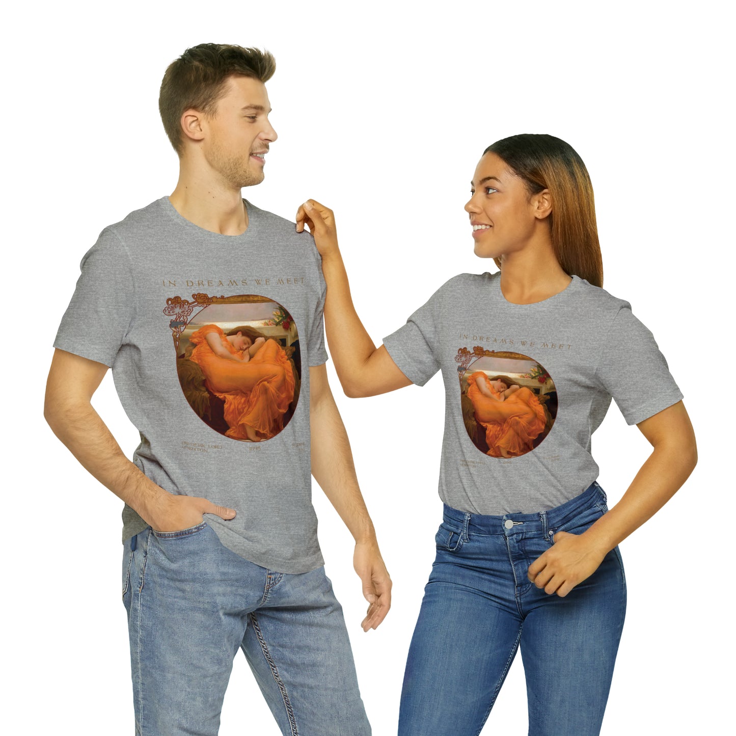 Exclusive Design 'Flaming June' by Fredric Leighton - Unisex Jersey Short Sleeve Tee