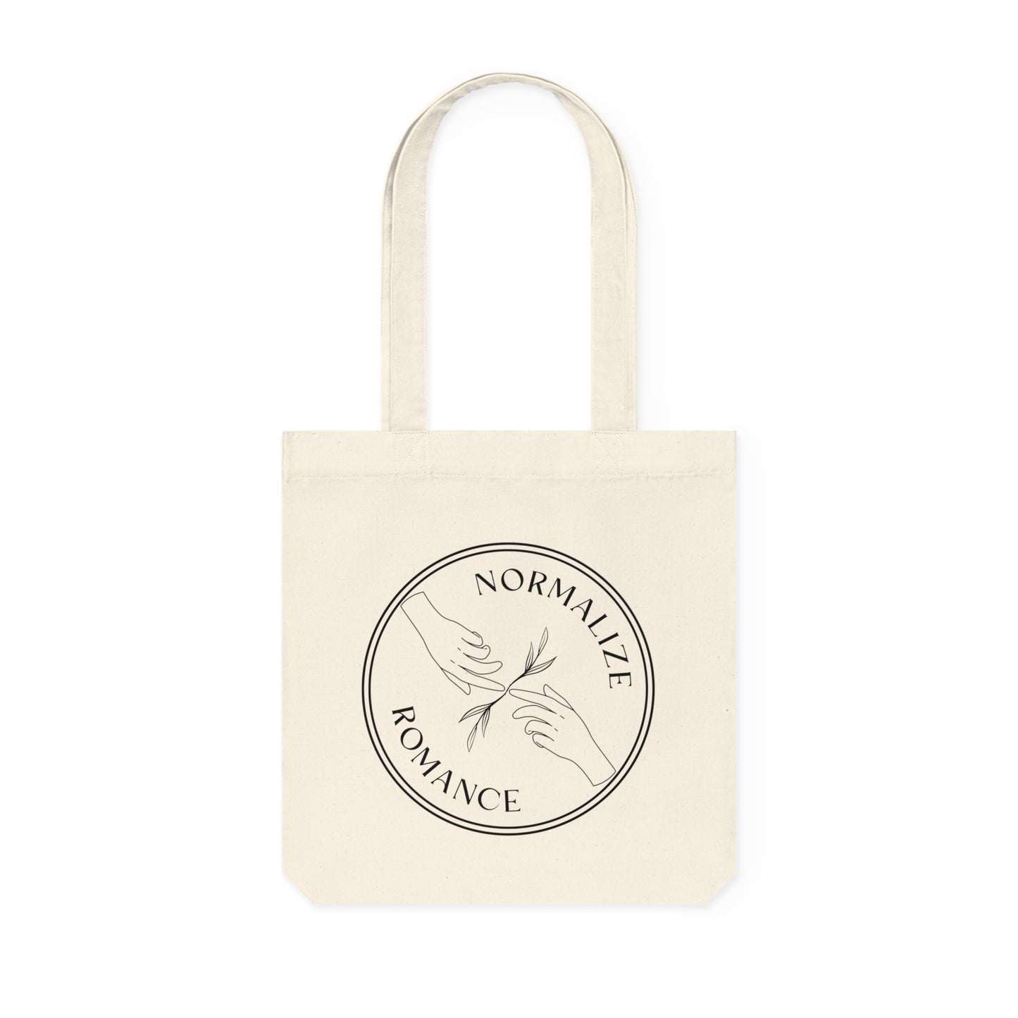 Normalize Romance - Woven Tote Bag