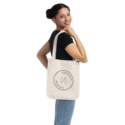 Normalize Romance- Organic Canvas Tote Bag